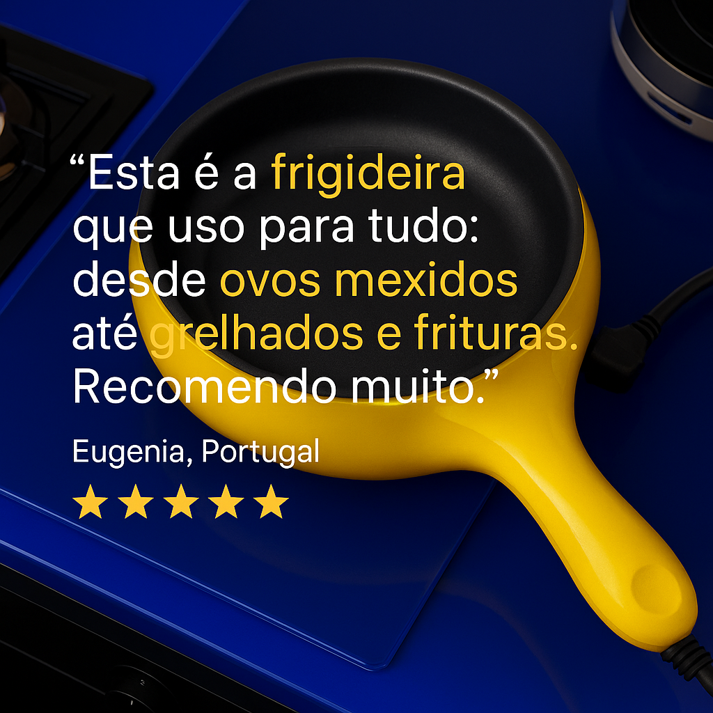 Frigideira Elétrica Antiaderente