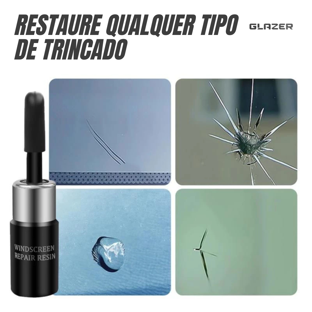 GlazerFix – Resina Reparadora de Vidros Trincados