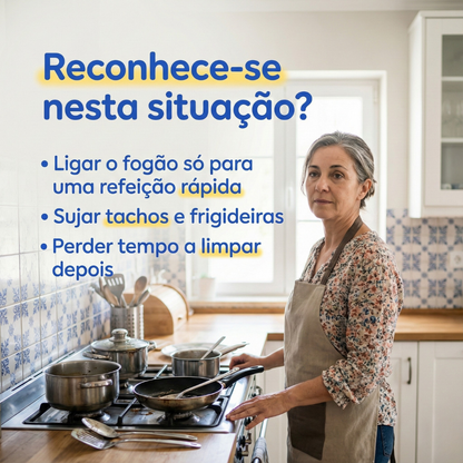 DONAFÁCIL™ – Frigideira Elétrica Antiaderente