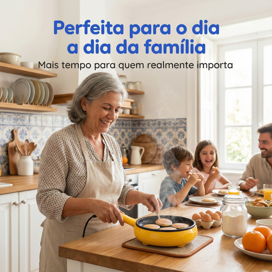 DONAFÁCIL™ – Frigideira Elétrica Antiaderente