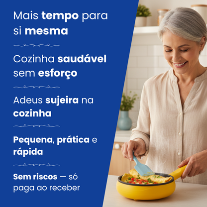 DONAFÁCIL™ – Frigideira Elétrica Antiaderente